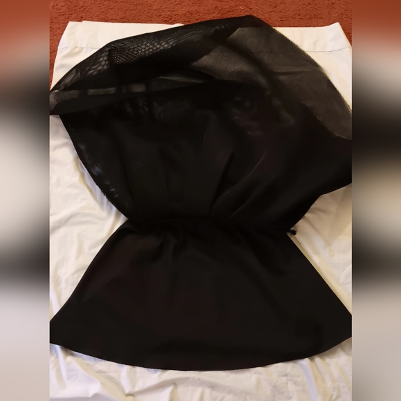 Apeach High Low Mesh Skirt - Picture 2 of 5